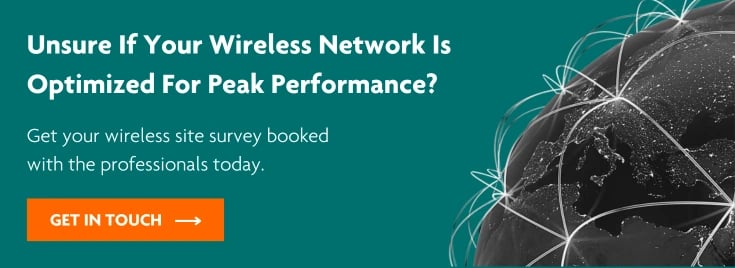 Book Your Wireless Survey Long CTA - Green