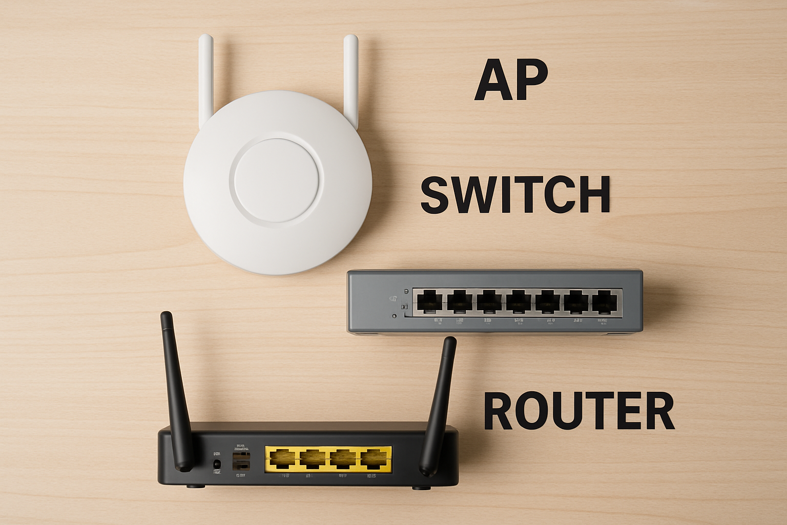 Understanding Access Points, Routers, and Switches